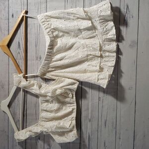 7 for all Mankind top and skirt